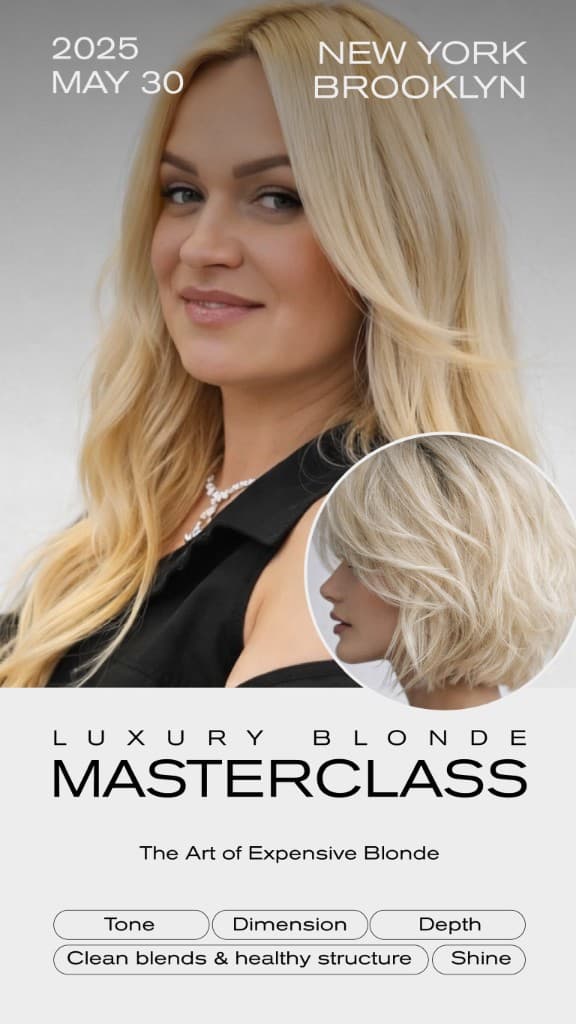 Luxury Blonde Masterclass — The Art of Expensive Blonde